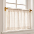 Title Unlacquered Brass Café Curtain Rod, 16 mm Solid Brass Window Rod