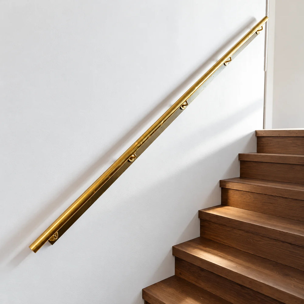 Solid Brass Handrail