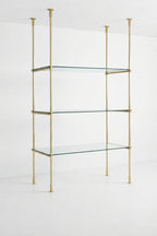 Kitchen Bistro Shelving With Tempered glass Shelves